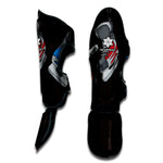 Ice Hockey Skates Print Muay Thai Shin Guard