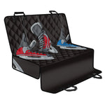 Ice Hockey Skates Print Pet Car Back Seat Cover