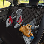 Ice Hockey Skates Print Pet Car Back Seat Cover