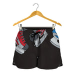Ice Hockey Skates Print Women's Shorts