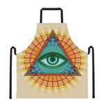 Illuminati Eye of Providence Print Apron