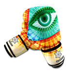 Illuminati Eye of Providence Print Boxing Gloves