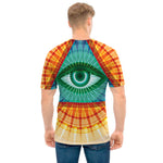 Illuminati Eye of Providence Print Men's T-Shirt
