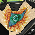 Illuminati Eye of Providence Print Pet Car Back Seat Cover