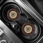 Illuminati Eye of Providence Symbol Print Car Coasters