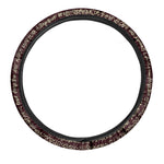 Illuminati Eye of Providence Symbol Print Car Steering Wheel Cover