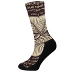 Illuminati Eye of Providence Symbol Print Crew Socks