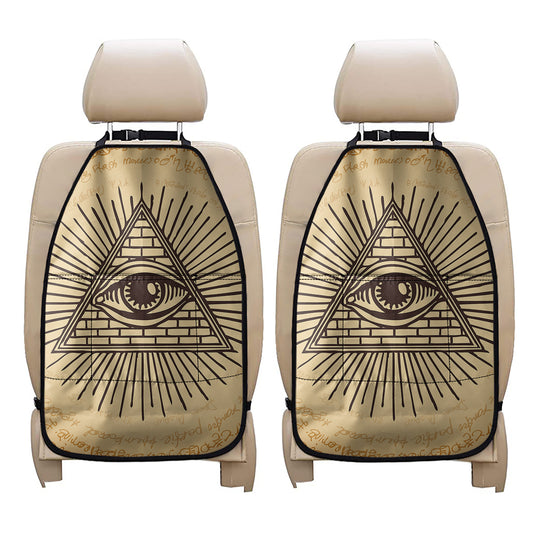 Illuminati Eye Print Car Seat Organizers
