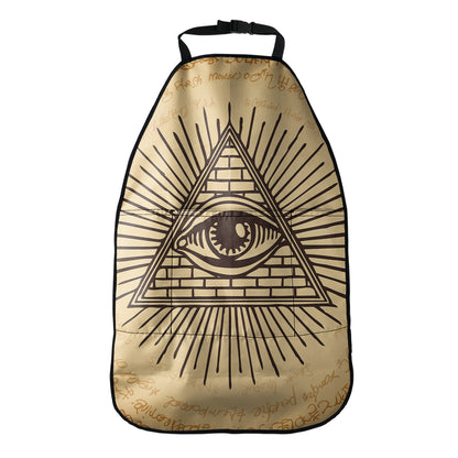 Illuminati Eye Print Car Seat Organizers