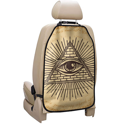 Illuminati Eye Print Car Seat Organizers