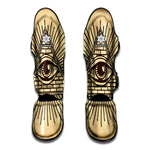 Illuminati Eye Print Muay Thai Shin Guard