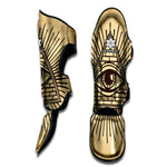 Illuminati Eye Print Muay Thai Shin Guard