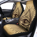 Illuminati Eye Print Universal Fit Car Seat Covers