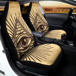 Illuminati Eye Print Universal Fit Car Seat Covers