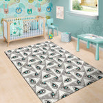 Illuminati Pattern Print Area Rug