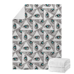 Illuminati Pattern Print Blanket