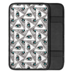 Illuminati Pattern Print Car Center Console Cover