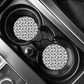 Illuminati Pattern Print Car Coasters