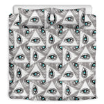 Illuminati Pattern Print Duvet Cover Bedding Set