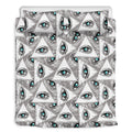 Illuminati Pattern Print Duvet Cover Bedding Set