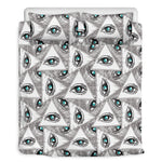 Illuminati Pattern Print Duvet Cover Bedding Set