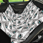 Illuminati Pattern Print Pet Car Back Seat Cover