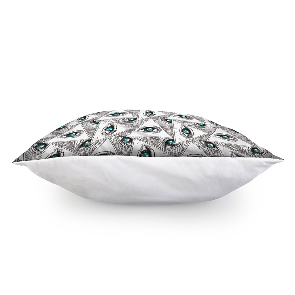 Illuminati Pattern Print Pillow Cover