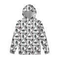 Illuminati Pattern Print Pullover Hoodie