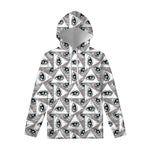 Illuminati Pattern Print Pullover Hoodie
