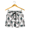 Illuminati Pattern Print Women's Shorts