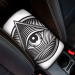 Illuminati Symbol Print Car Center Console Cover