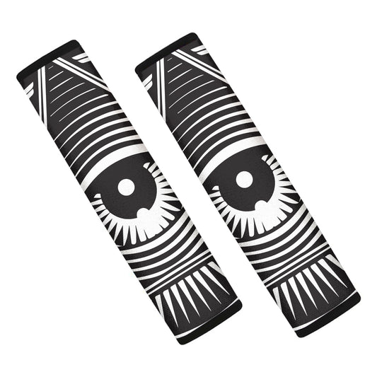 Illuminati Symbol Print Car Seat Belt Covers