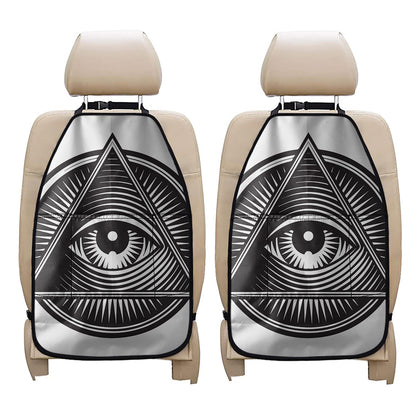 Illuminati Symbol Print Car Seat Organizers