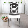 Illuminati Symbol Print Dining Chair Slipcover