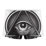 Illuminati Symbol Print Men's Boxer Briefs