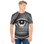 Illuminati Symbol Print Men's T-Shirt