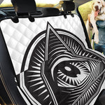 Illuminati Symbol Print Pet Car Back Seat Cover