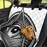 Illuminati Symbol Print Pet Car Back Seat Cover