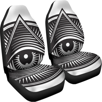 Illuminati Symbol Print Universal Fit Car Seat Covers