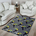 Illusion Toucan Print Area Rug