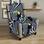 Illusion Toucan Print Armchair Protector