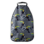 Illusion Toucan Print Car Seat Organizers