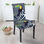 Illusion Toucan Print Dining Chair Slipcover