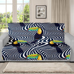 Illusion Toucan Print Futon Protector