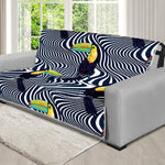 Illusion Toucan Print Futon Protector