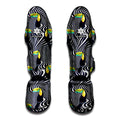 Illusion Toucan Print Muay Thai Shin Guards