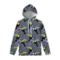 Illusion Toucan Print Pullover Hoodie