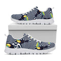 Illusion Toucan Print White Running Shoes