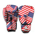 Independence Day USA Flag Pattern Print Boxing Gloves