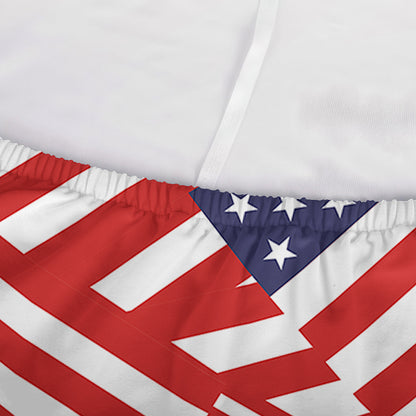 Independence Day USA Flag Pattern Print Sofa Cover